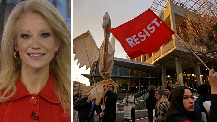 Conway hits back at 'presumptive negativity' against Trump