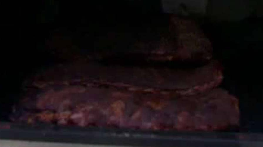 Pappa Charlies Barbeque's notorious Texas brisket