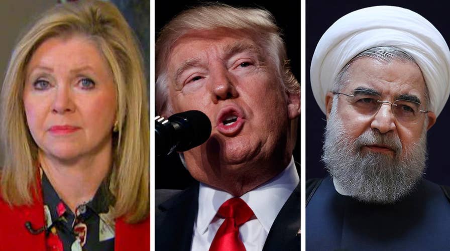 Blackburn pleased to see Trump being 'forceful' with Iran