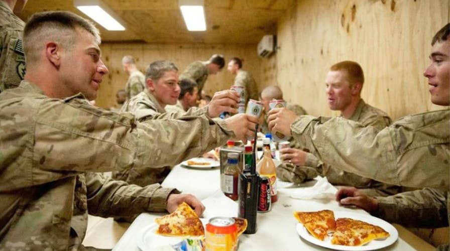 Non-profit ships pizzas to deployed troops for Super Bowl