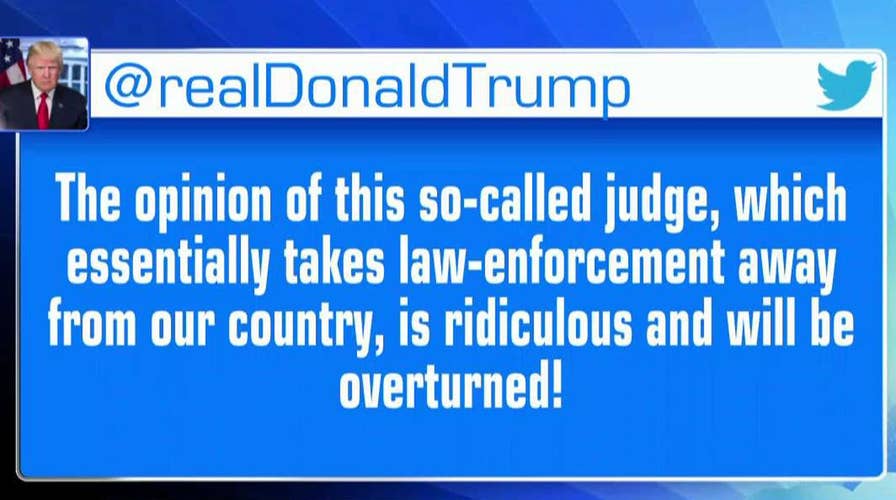 President Trump's travel ban halted by federal judge