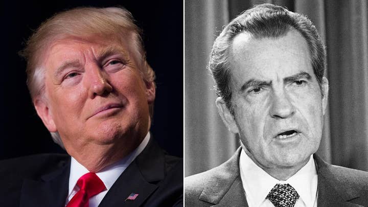 Press ties Trump to Nixon
