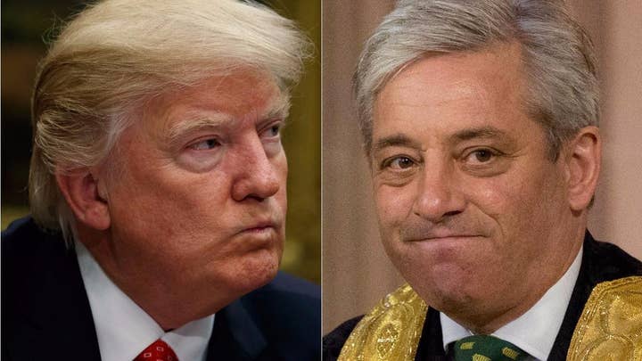 UK Speaker Bercow doesn't want Trump to address parliament