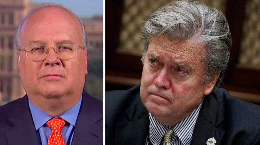 Democrats giving Steve Bannon the Karl Rove treatment?