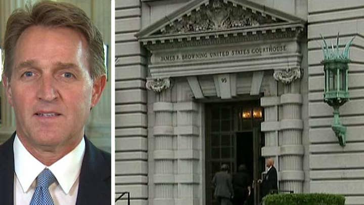 Sen. Flake on plan to break up 9th Circuit Court of Appeals
