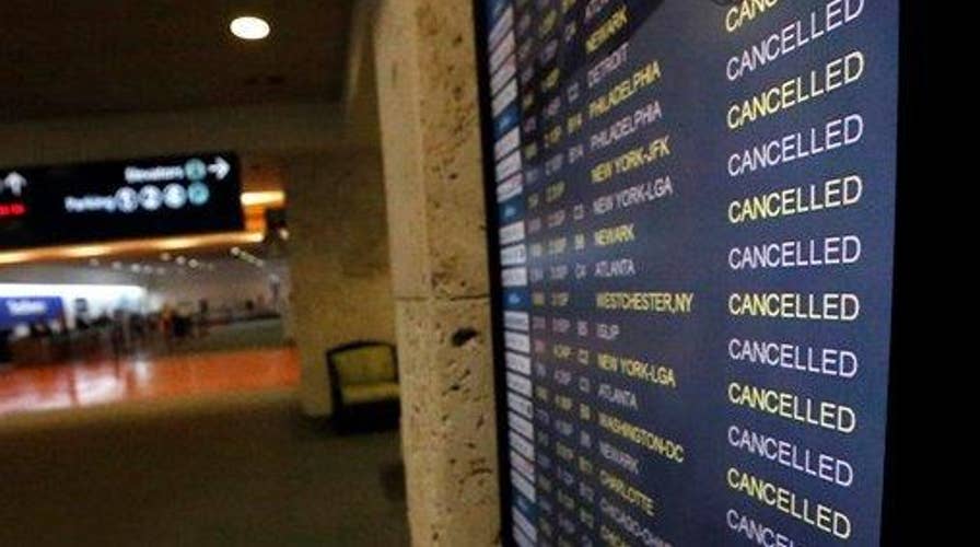 Fierce winter storm grounds thousands of flights nationwide