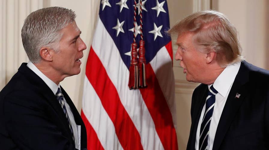 Trump rips Blumenthal for misrepresenting Gorsuch remarks