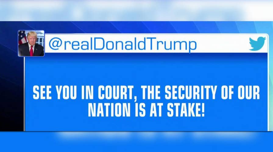 Trump tweets reply to 9th Circuit ruling: See you in court