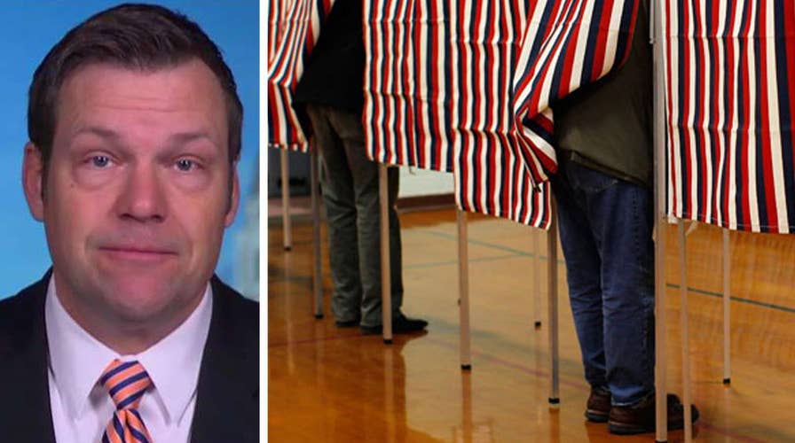 Kris Kobach talks media coverage of voter fraud
