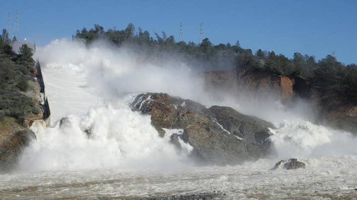 California officials race to have dam ready ahead of storm