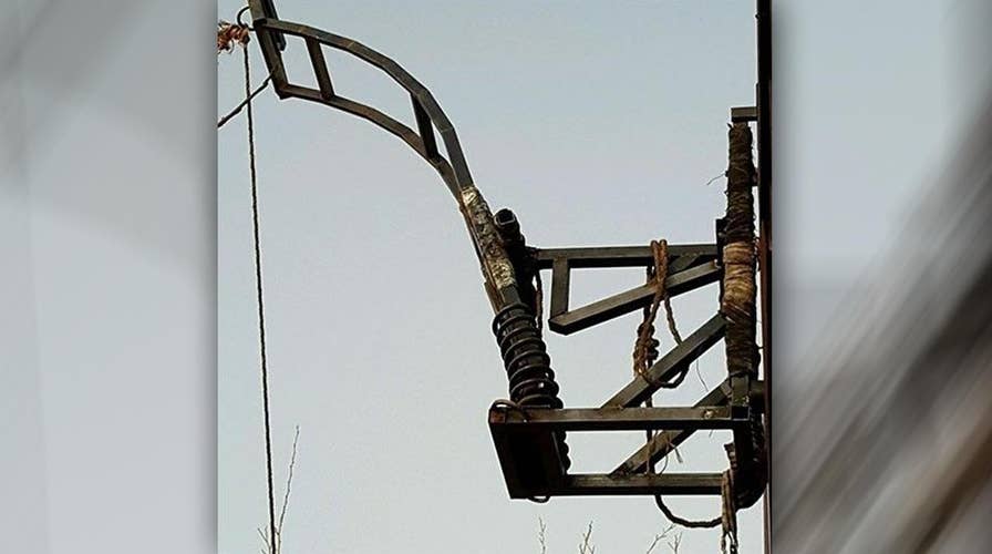Drug catapult found on Mexican side of US border