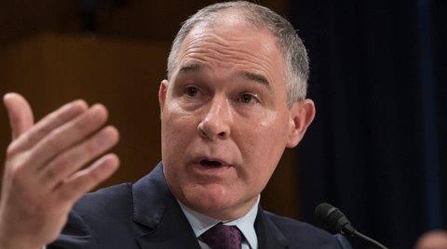 Scott Pruitt's record sparks Capitol Hill controversy