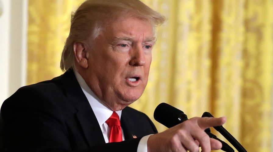 Trump to news media: The public doesn't believe you anymore