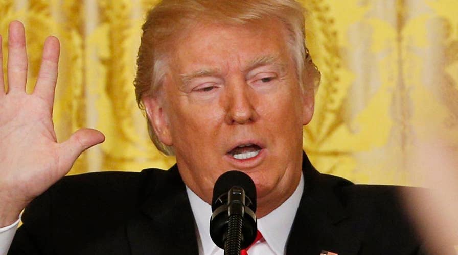 Trump hits back at report of key intel being kept from WH