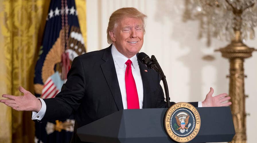 Halftime Report: Trump's new tagline