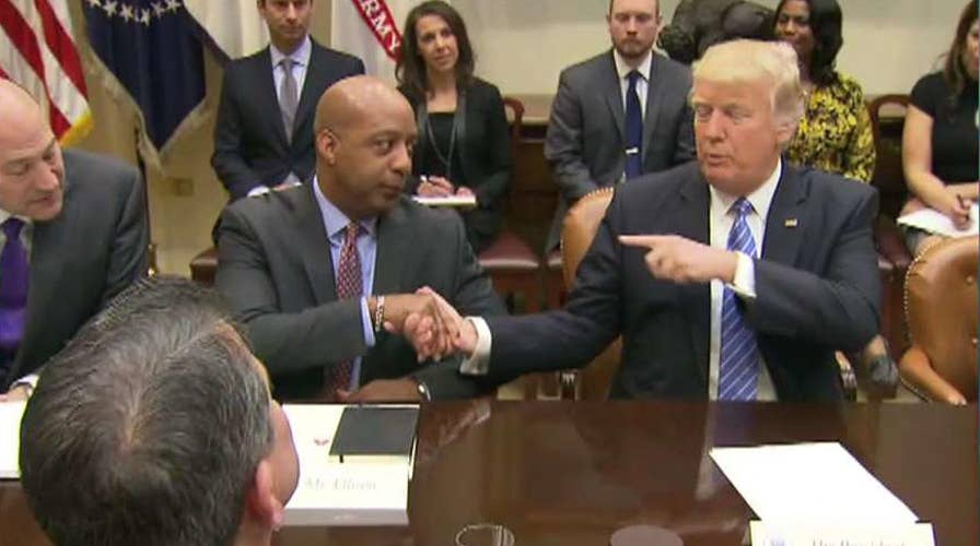 President accuses mainstream media of ignoring successes