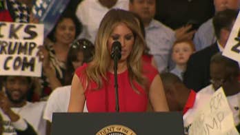 Melania Trump attacked for reciting 'The Lord's Prayer' at campaign rally