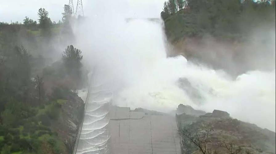 Officials watchful of Oroville Dam as heavy rains approach