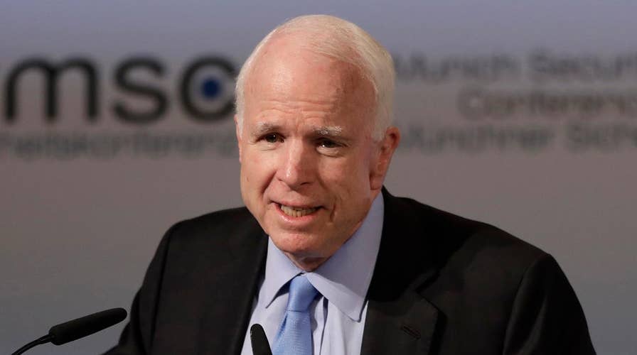 Did John McCain go too far when criticizing President Trump?