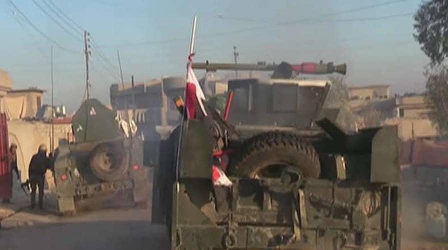 On the ground with Iraq's most elite forces in Mosul