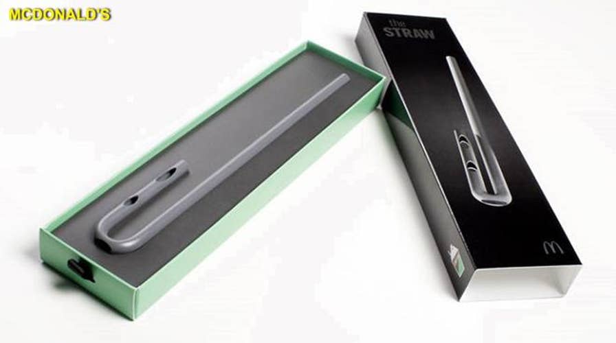 NASA designed a new straw for the "Shamrock Shake'