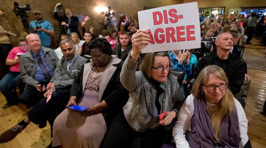 Republican lawmakers face anger during town halls