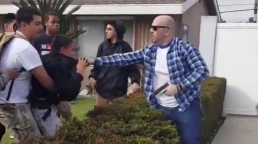 Off-duty police officer fires gun in scuffle with teens