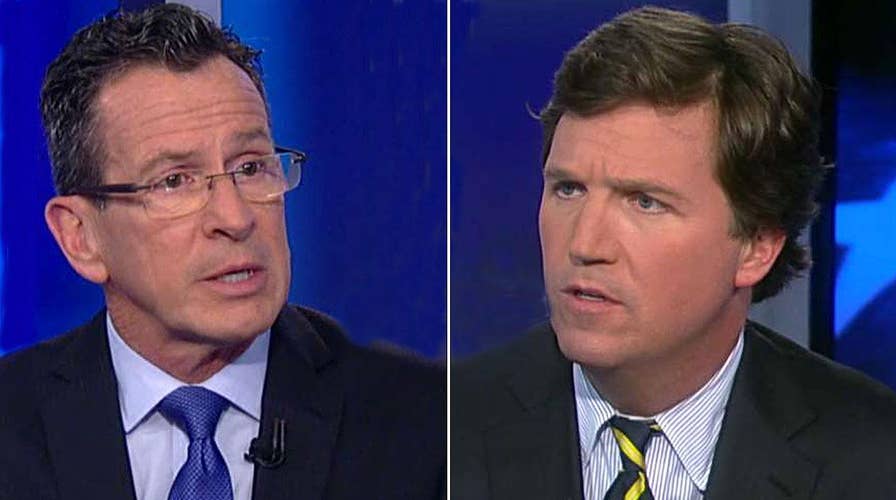 Tucker vs. governor who told cops to ignore Trump guidelines