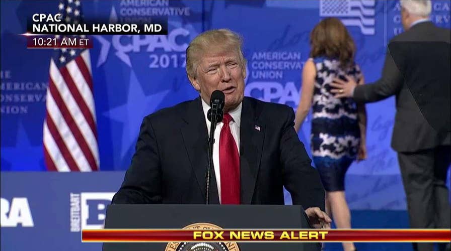 Trump introduced at CPAC