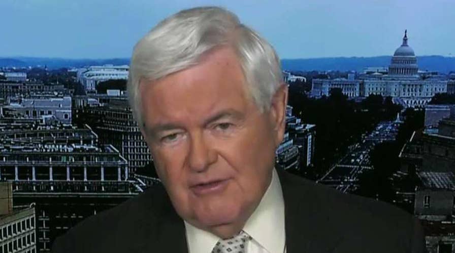 Gingrich: President Trump is in a 'real war' with media