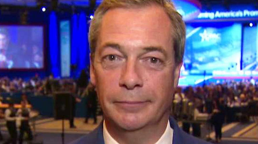 Farage: Trump has brought 'nationism' to White House