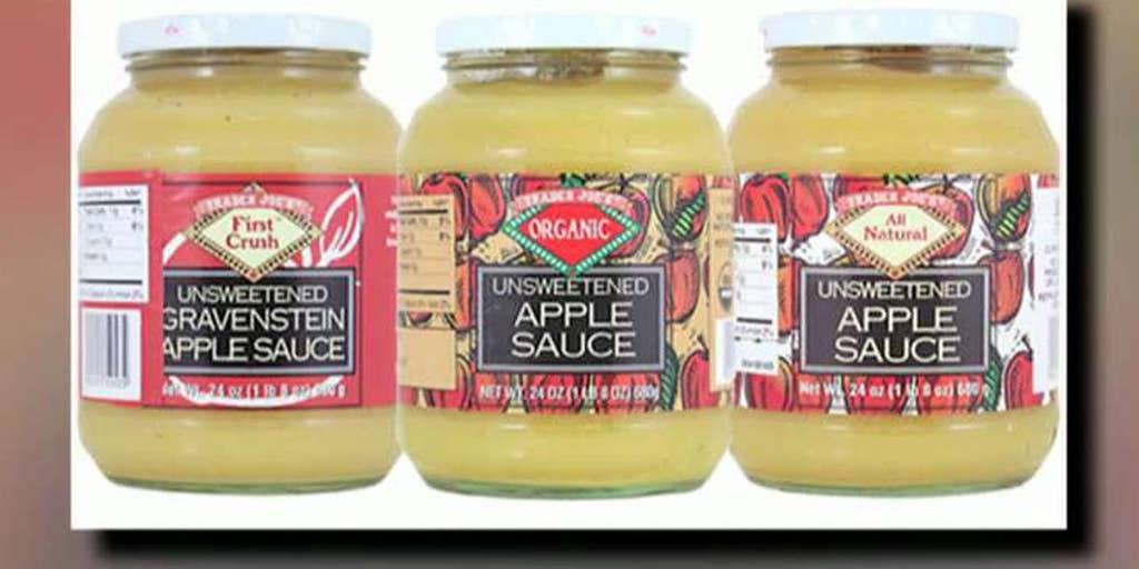 Trader Joe's apple sauce recalled due to glass found Fox News Video