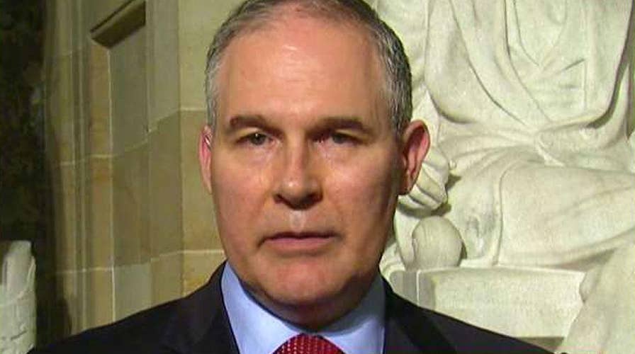 Pruitt on regulatory reform, charges he lied to Congress