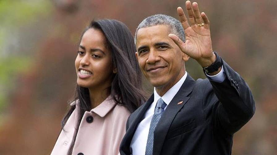 Trump claims Obama behind protests