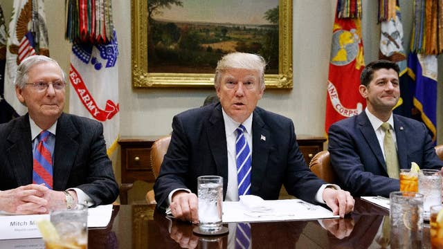 Trump meets with GOP leaders to implement agenda