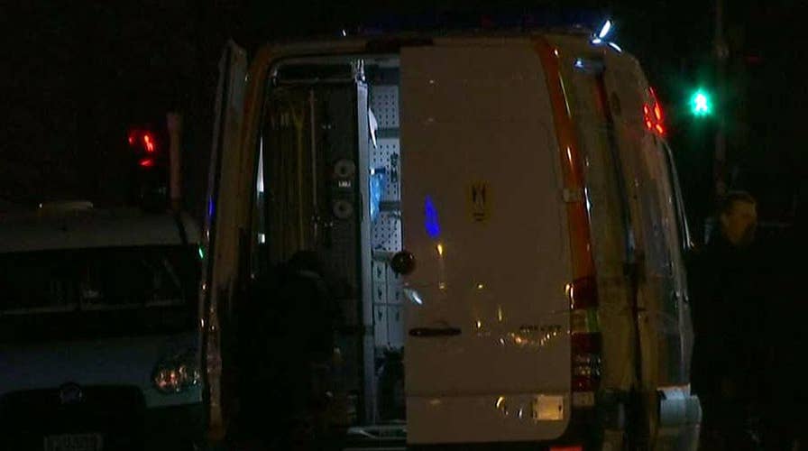Brussels authorities check car loaded with gas bottles