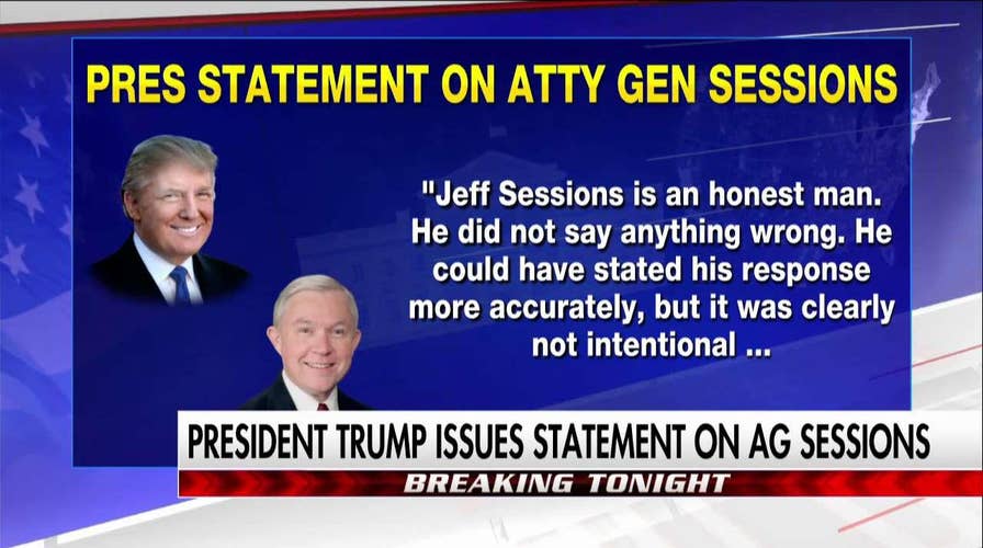 Trump Reacts to Sessions