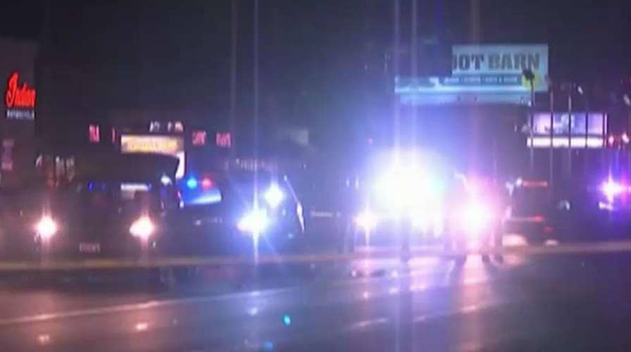 Manhunt under way for cop shooter on the loose in Nevada