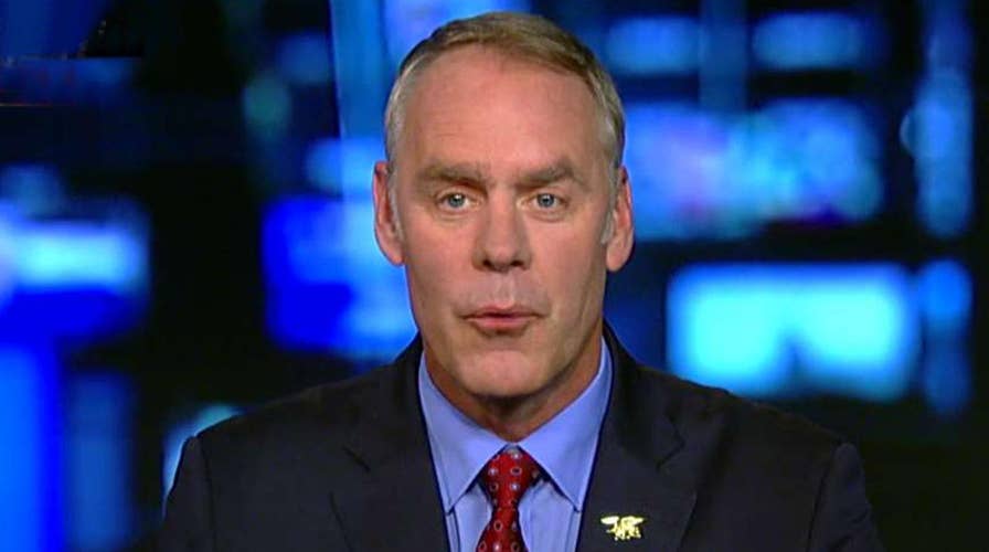 Secretary Zinke talks reversing regulations on public lands