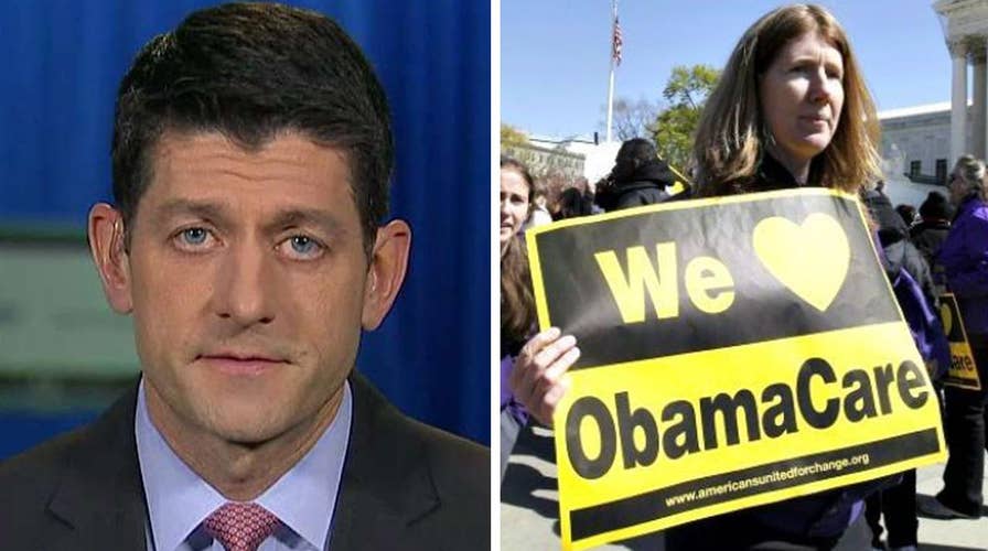 Ryan rejects comparisons to Democrats' crafting of ObamaCare
