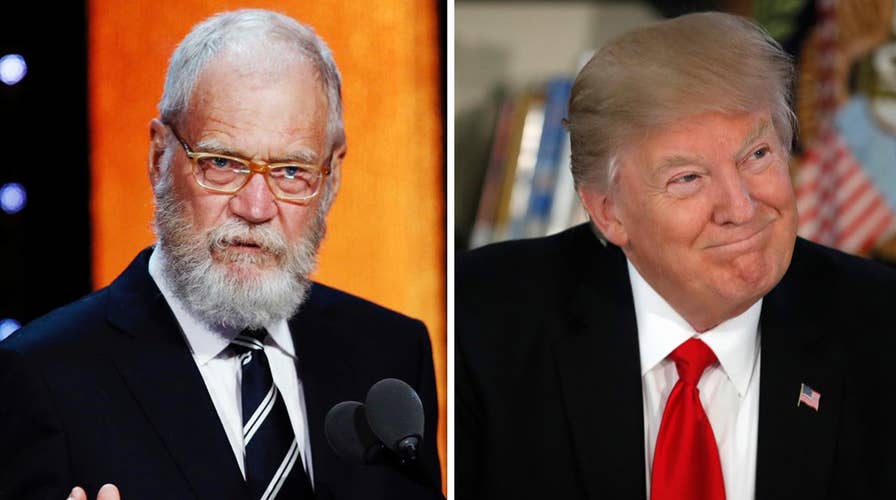 David Letterman: Late night TV too soft on Trump