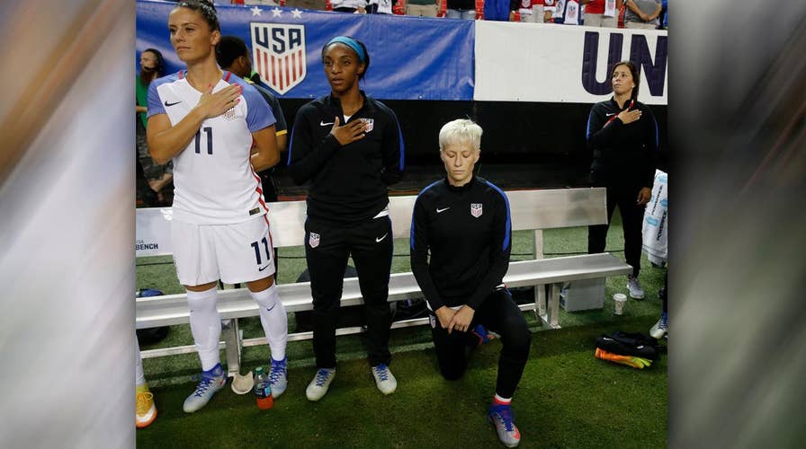 US Soccer orders players to stand for national anthem