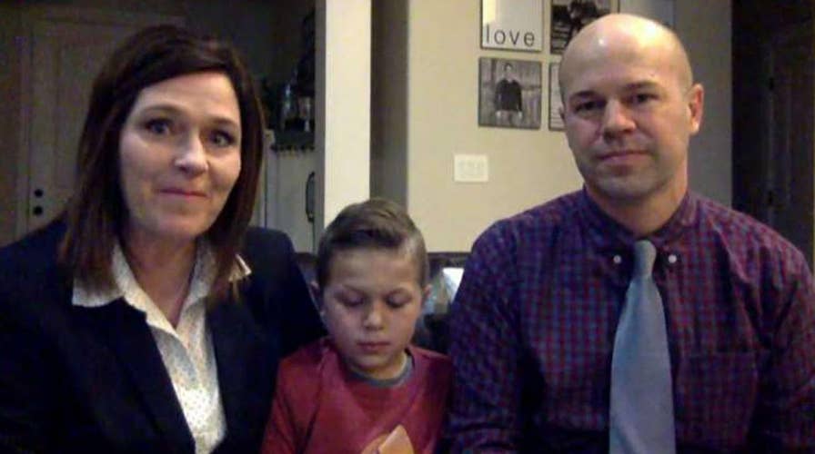 Little boy says angels helped him save his dad