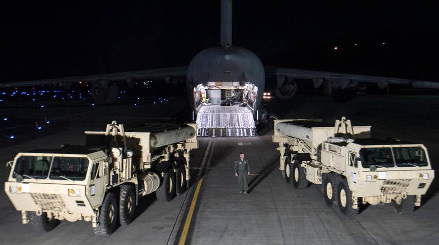 US deploys missile defense system to South Korea