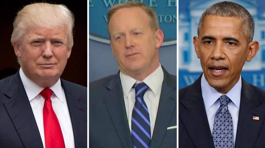 Sean Spicer addresses Trump's Gitmo tweet