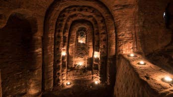 Rabbit hole leads to incredible 700-year-old Knights Templar cave complex