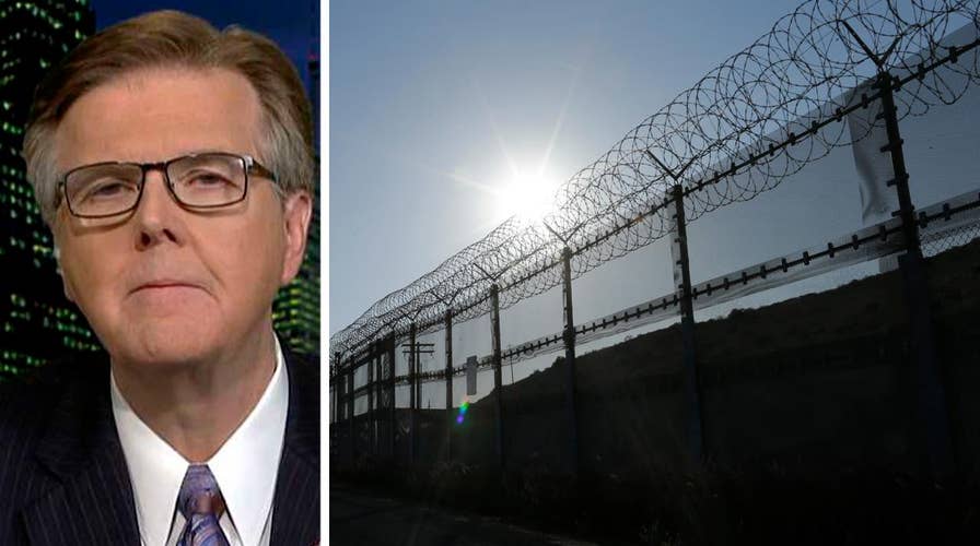 Lt. Gov. Dan Patrick talks drop in illegal border crossings