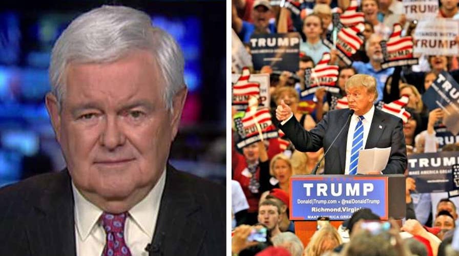 Gingrich on turning the Trump rally into a Trump reality