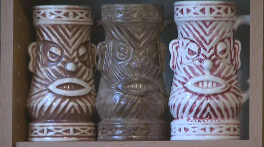 Tiki jungle home is all tiki, all the time