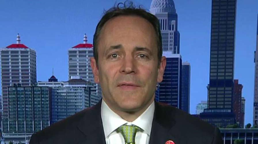 Gov. Matt Bevin reacts to VP Pence's trip to Kentucky